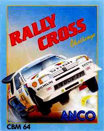 Box cover for Rally Cross Challenge on the Commodore 64.