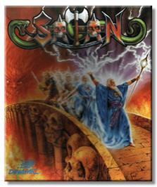 Box cover for Satan on the Commodore 64.