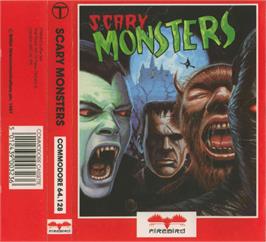 Box cover for Scary Monsters on the Commodore 64.