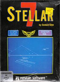 Box cover for Stellar 7 on the Commodore 64.