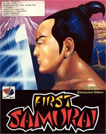 Box cover for The First Samurai on the Commodore 64.