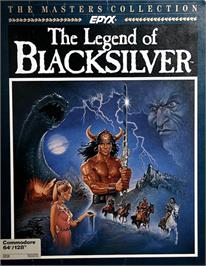 Box cover for The Legend of Blacksilver on the Commodore 64.