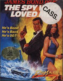 Box cover for The Spy Who Loved Me on the Commodore 64.
