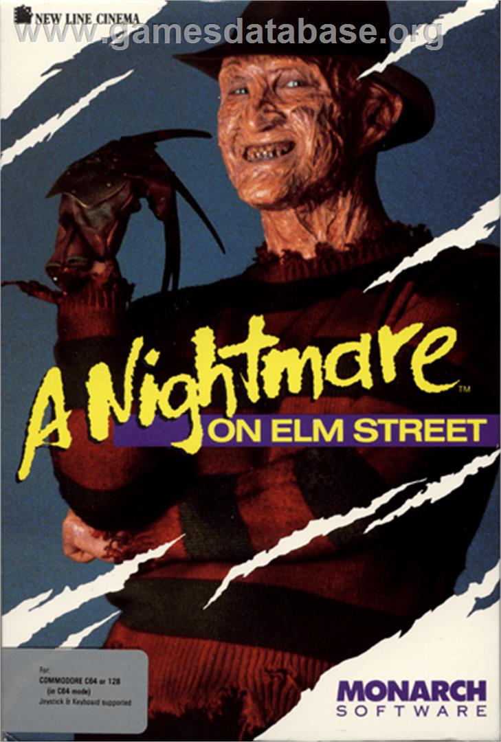 A Nightmare on Elm Street - Commodore 64 - Artwork - Box