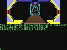 In game image of Kayleth on the Commodore 64.