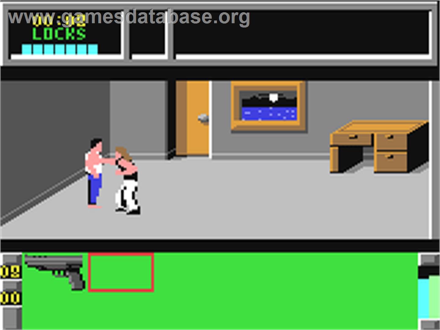 Die Hard - Commodore 64 - Artwork - In Game