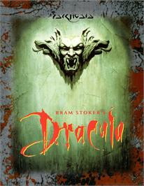 Box cover for Bram Stoker's Dracula on the Commodore Amiga.