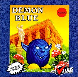 Box cover for Demon Blue on the Commodore Amiga.