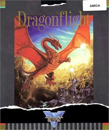 Box cover for Dragonflight on the Commodore Amiga.