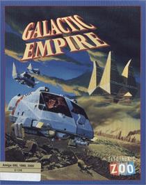 Box cover for Galactic Empire on the Commodore Amiga.