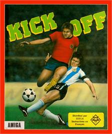 Box cover for Kick Off: Extra Time on the Commodore Amiga.