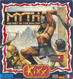 Box cover for Myth on the Commodore Amiga.