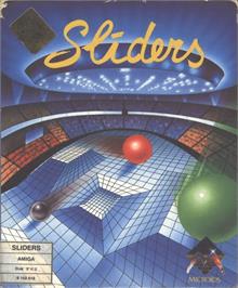 Box cover for Sliders on the Commodore Amiga.