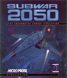 Box cover for Subwar 2050 on the Commodore Amiga.