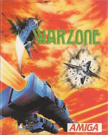 Box cover for War Zone on the Commodore Amiga.