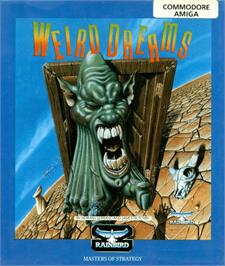 Box cover for Weird Dreams on the Commodore Amiga.