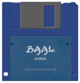 Artwork on the Disc for Baal on the Commodore Amiga.