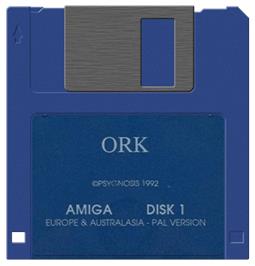 Artwork on the Disc for Ork on the Commodore Amiga.