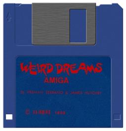 Artwork on the Disc for Weird Dreams on the Commodore Amiga.