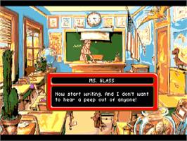 In game image of Adventures of Willy Beamish on the Commodore Amiga.