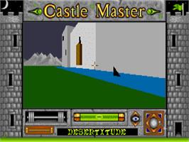 In game image of Castle Master on the Commodore Amiga.