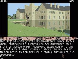 In game image of Guild of Thieves on the Commodore Amiga.
