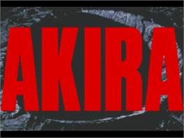 Title screen of Akira on the Commodore Amiga.