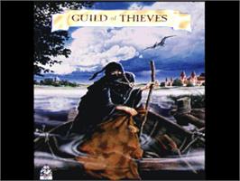 Title screen of Guild of Thieves on the Commodore Amiga.