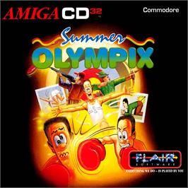 Box cover for Summer Olympix on the Commodore Amiga CD32.