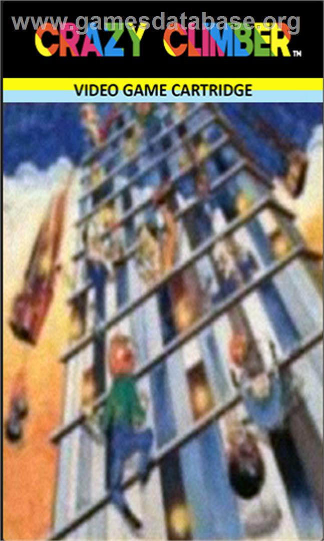 Crazy Climber - Emerson Arcadia 2001 - Artwork - Cartridge Top
