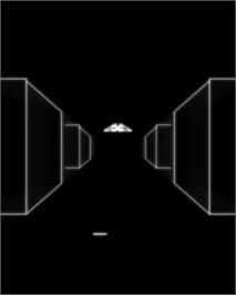 In game image of 2D Narrow Escape on the GCE Vectrex.