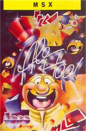 Box cover for Ale Hop on the MSX.