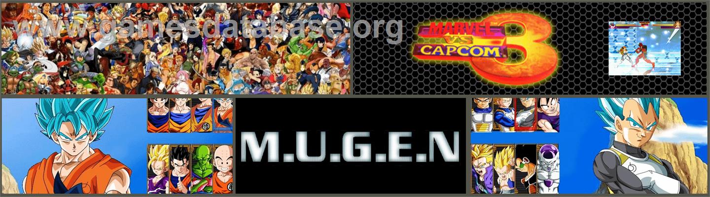 Marvel vs Capcom 3 - Last Rise of Heroes - MUGEN - Artwork - Marquee