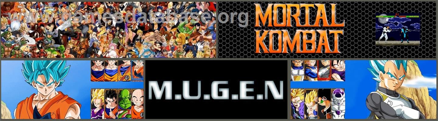 Mortal Kombat 1 - MUGEN - Artwork - Marquee