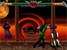In game image of Mortal Kombat Anthology on the MUGEN.
