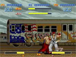 In game image of Street Fighter 1 - Champion Edition on the MUGEN.