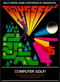 Box cover for Computer Golf! on the Magnavox Odyssey 2.