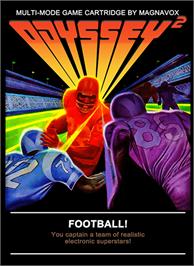 Box cover for Football! on the Magnavox Odyssey 2.