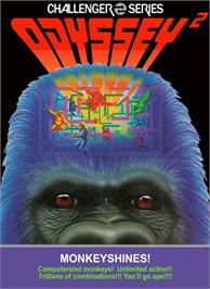 Box cover for Monkeyshines! on the Magnavox Odyssey 2.