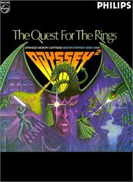 Box cover for The Quest for the Rings on the Magnavox Odyssey 2.