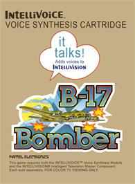 Box cover for B-17 Bomber on the Mattel Intellivision.