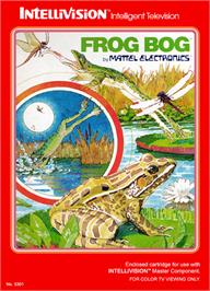 Box cover for Frog Bog on the Mattel Intellivision.