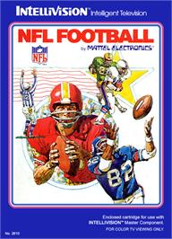 Box cover for NFL Football on the Mattel Intellivision.