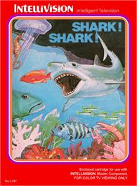Box cover for Shark! Shark on the Mattel Intellivision.