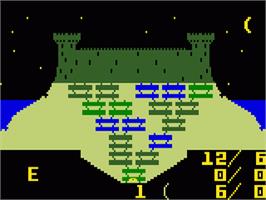 In game image of Advanced Dungeons & Dragons: Treasure of Tarmin on the Mattel Intellivision.