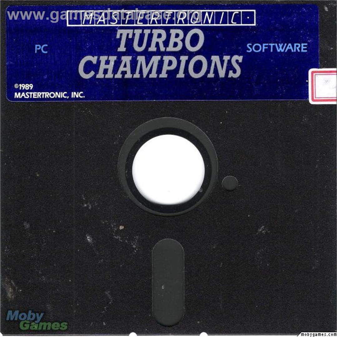 Turbo Champions Microsoft DOS Artwork Disc