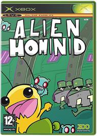Box cover for Alien Hominid on the Microsoft Xbox.