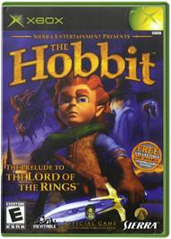 Box cover for Hobbit on the Microsoft Xbox.