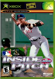 Box cover for Inside Pitch 2003 on the Microsoft Xbox.