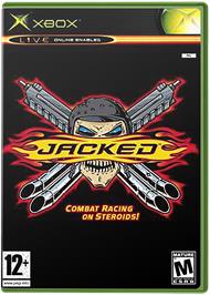 Box cover for Jacked on the Microsoft Xbox.